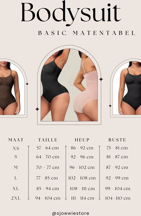 Corrigerende string bodysuit met diepe rug - Zwart