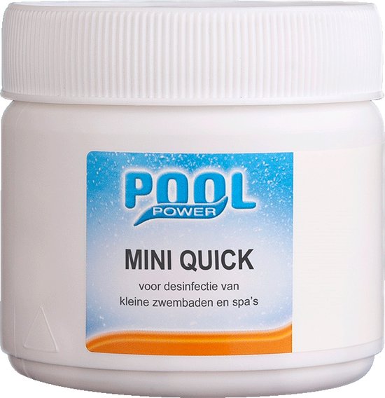 Pool Power Mini Quick Desinfectiemiddel voor Zwembaden - 180 tabletten - Pool Power
