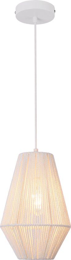 Lampe suspendue Newtownabbey 160x20 cm E27 blanche
