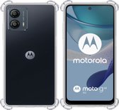 Hoesje geschikt voor Motorola Moto G53 – Extreme Shock Case – Cover Transparant