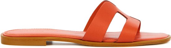 Stefano Lauran Slippers / Slides Dames - S3116. - Oranje - Maat 40