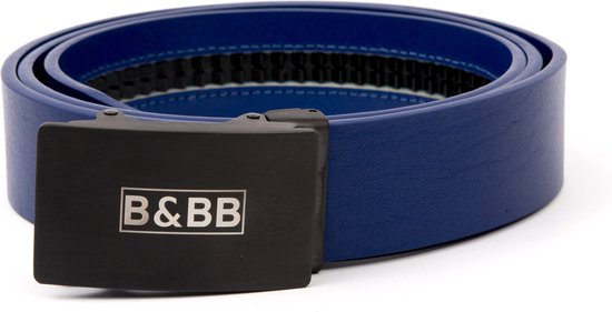 Black & Brown Belts/ 125 CM /Squared 2.0 - Blue Belt /Automatische riem/ Automatische gesp/Leren riem/ Echt leer/ Heren riem zwart/ Dames riem zwart/ Broeksriem/ Riemen / Riem /iem Heren?