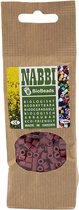 BioBeads van NABBI, afm 5x5 mm, gatgrootte 2,5 mm, medium, caramel, 1000 stuk/ 1 doos