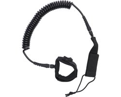 Omslag van EvoNautic SUP Leash 10ft - Enkelkoord voor SUP - Lengte van 3 meter - Verstelbare enkelband - Geschikt voor alle boards - Gemaakt van sterk en duurzaam materiaal