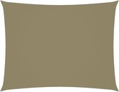 vidaXL - Zonnescherm - rechthoekig - 2x3 - m - oxford - stof - beige