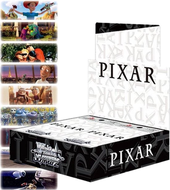 Bushiroad Weiss Schwarz Card Game - Pixar Characters Booster Box ...