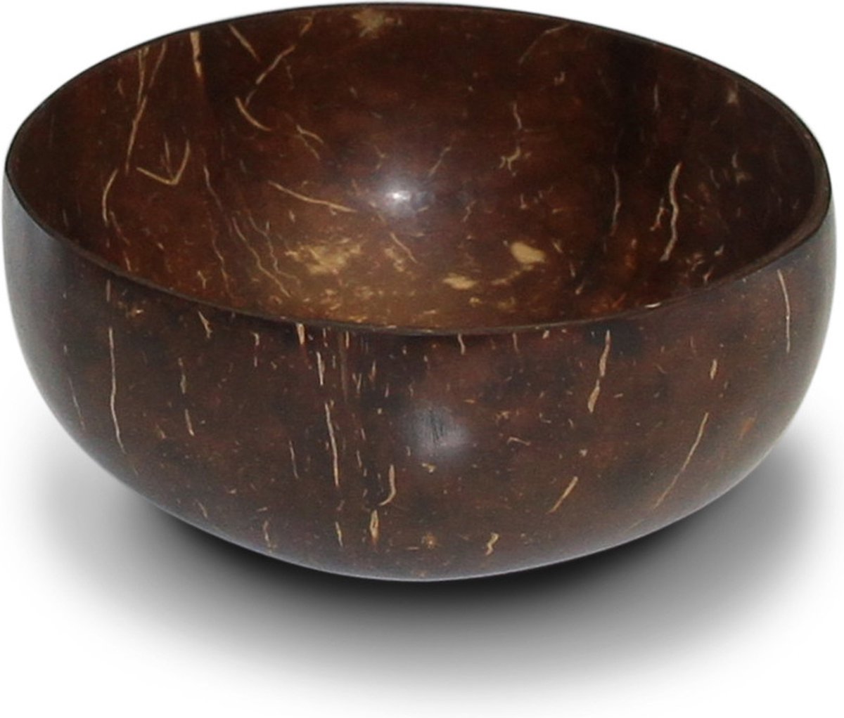 Noya - Coconut Bowl - Kokosnoot - Schaal Kom - Bruin Natural Colour / Glossy Design