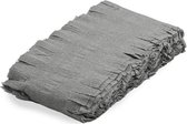 Zilverkleurige Crepe Papier Slinger - 6 meter