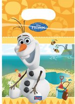 Olaf Frozen Uitdeelzakjes - 6 stuks