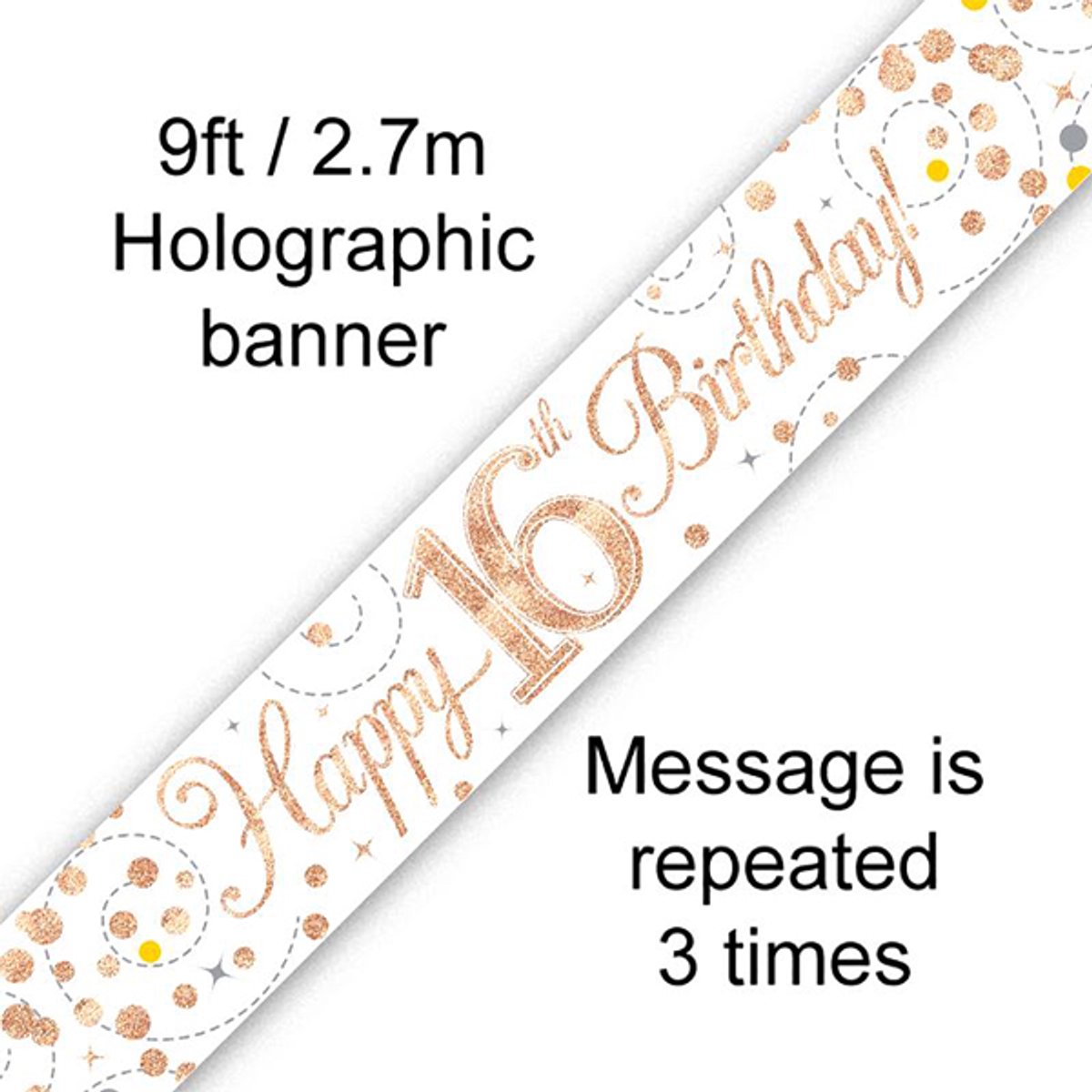 Oaktree - Banner 16 jaar Rose Gold