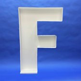 Ballon Mozaiek frame Letter F (100 x 66 cm)