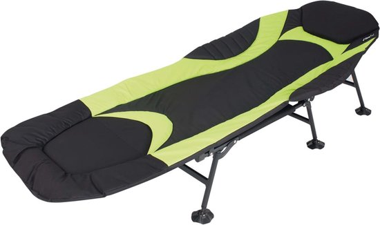 Eurotrail Kampeerbed Queen - Zwart/Lime van Eurotrail — afbeelding 5