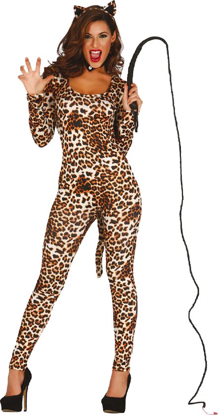 Fiestas Guirca - Leopard jumpsuit - maat L (42-44)