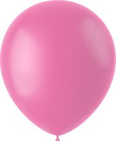Folat - ballonnen Rosey Pink Mat 33 cm - 100 stuks