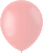 Folat - ballonnen Powder Pink Mat 33 cm - 100 stuks