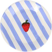 Dishes & Deco - Ontbijtbord Strawberry 20cm - Kleine borden