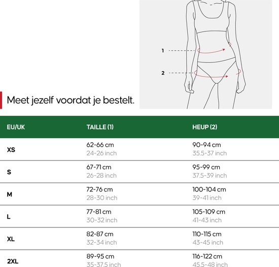 DANISH ENDURANCE Culotte de bikini pour femme avec ceinture élastique - Katoen Bio confortable - 3 paires - Taille M