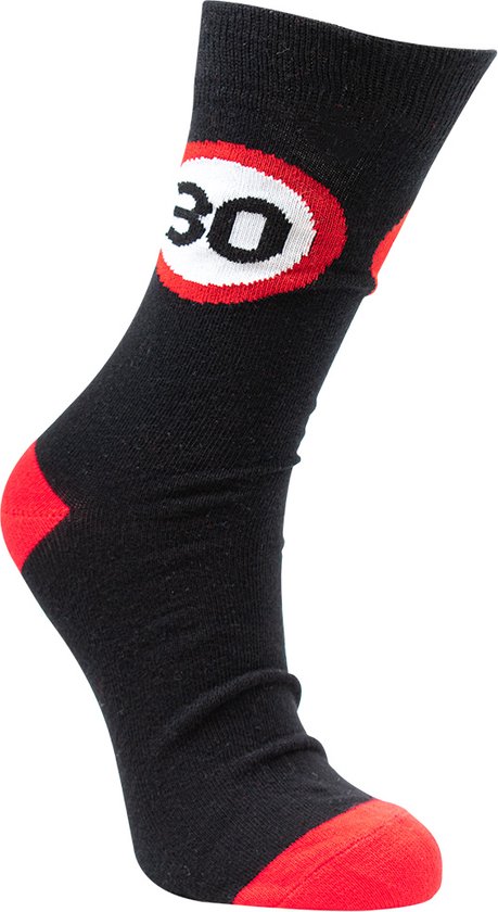 Leeftijd sokken | Cadeau sokken | maat 42-46 | Verkeersbord afbeelding 30