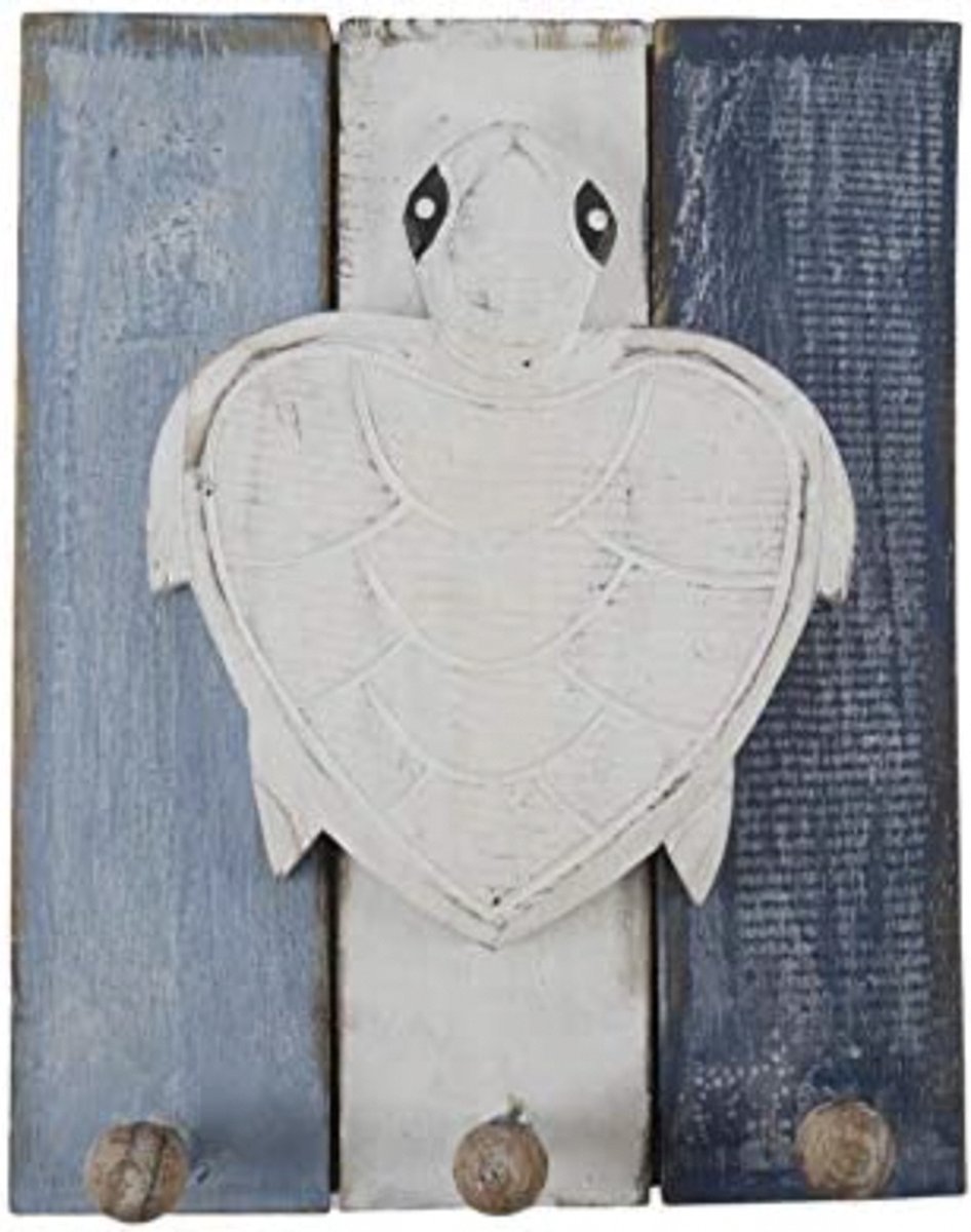 Coco Papaya Afrikaans Houten Masker – Pijproker Motief, 30 Cm, Handgemaakt – Wanddecoratie