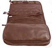 Vagabond Leather Touch -Hang-Up- Toilettas - Donkerbruin