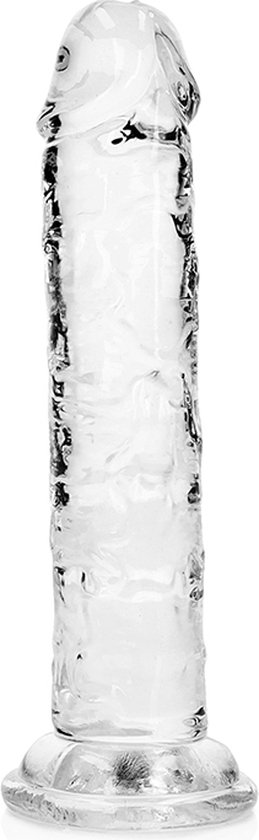 Shots - RealRock REA150TRA1 - Straight Realistic Dildo Suction Cup - 6'' / 14,5 - Tra
