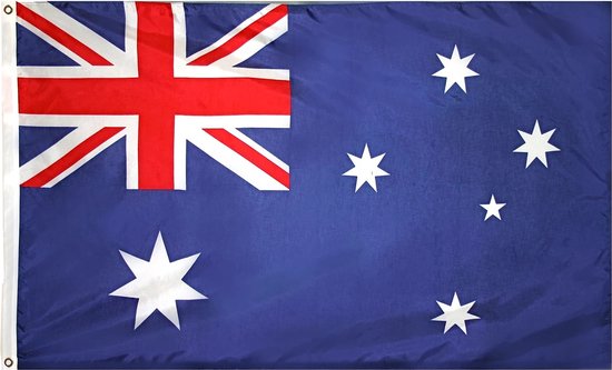 VlagDirect - Australische vlag - Australië vlag - 90 x 150 cm.