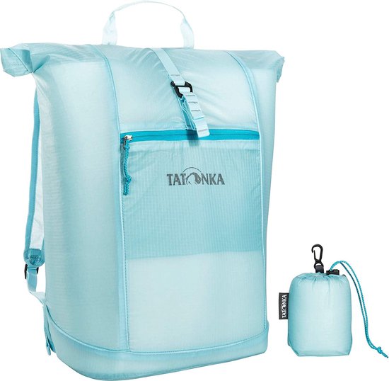sac à dos pliable, 25 litres, ultra-léger, sac à dos pliable avec fermeture à enroulement, sacoche supplémentaire et volume de 25 litres, petit pliable