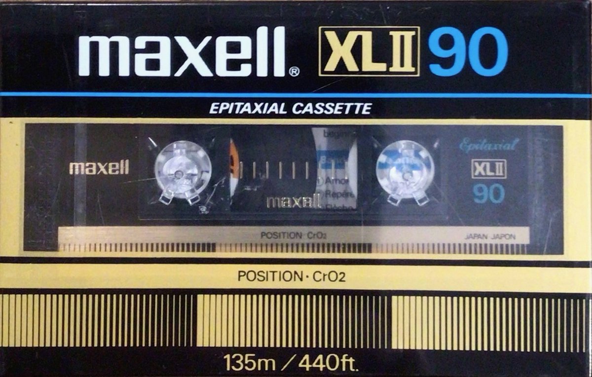 MAXELL XL II-S 90 - Audiokassette bespielt - cassette audio tape (8b