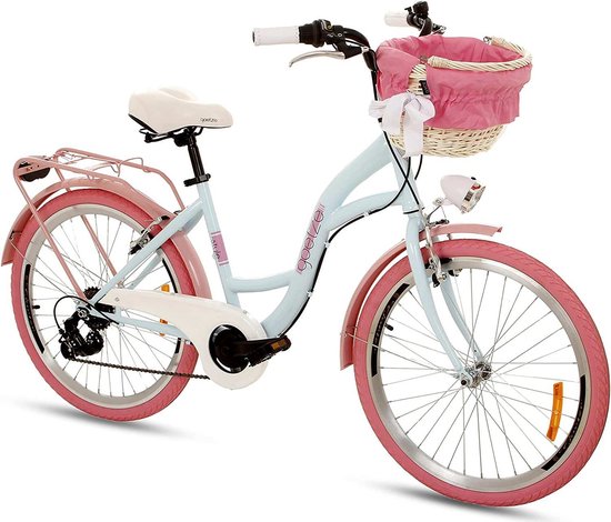 Vélo pour femme Goetze Mood , vélo de ville Holland rétro vintage, roues en  aluminium... | bol