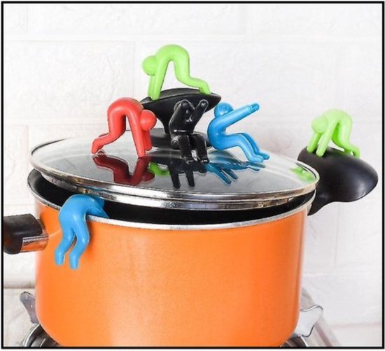 Siliconen overkookbeveiliging, 30 cm, spatbescherming, pannendeksel voor fornuis, magnetron en kommen, hittebestendig, vaatwasmachinebestendig en universeel (groen