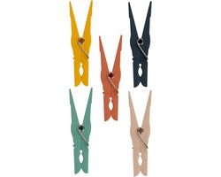 Urban Living Basic Grip wasknijpers - 200x - kunststof - 7 cm