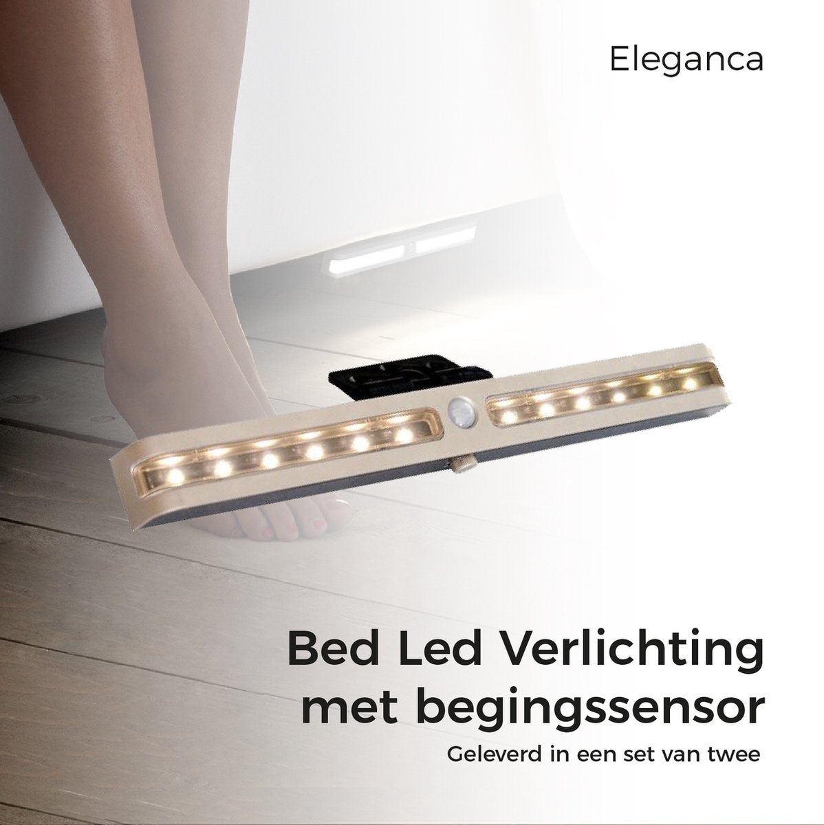 Eleganca Bed Led Verlichting met Bewegingssensor 2 Stuks