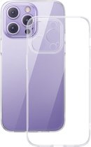 Baseus Hoesje Ultra Dun Back Cover Transparant Geschikt voor Apple iPhone 14 Pro