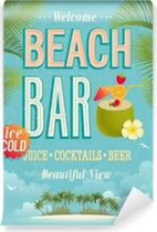 Wandbord- Beachbar- Wanddecoratie- 20x30 cm