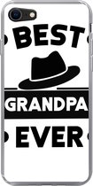 Geschikt voor iPhone 7 hoesje - Opa - Quotes - Best grandpa ever - Spreuken - Siliconen Telefoonhoesje