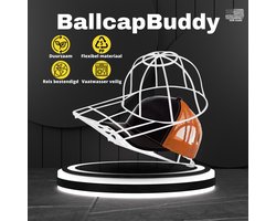 BallCapBuddy - Petten wasser - Houder om je petten te wassen - Geschikt voor alle soorten petten - Kan in wasmachine en vaatwasser - Duurzaam - Orgineel