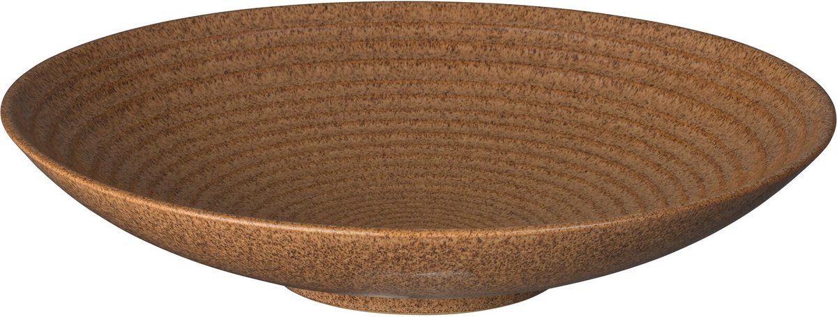 Denby | Studio Craft Chestnut Kom Geribbeld Medium