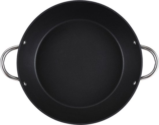 PAELLERA 32x7.8cm aluminium forgé induction foodies MP