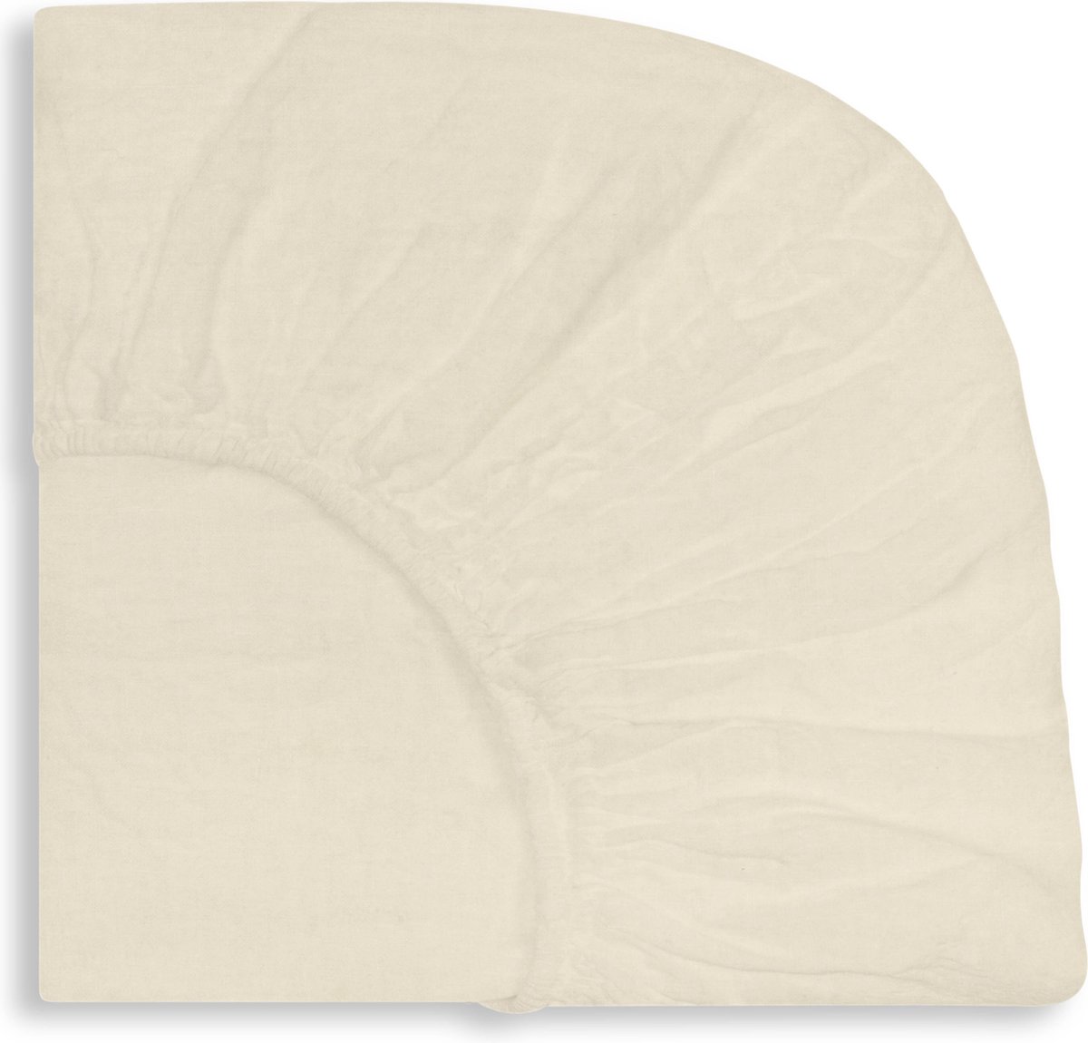 LIS LABELS - Hoeslaken - Little One in Off White - 70x140 cm - Linnen - Kindermatras