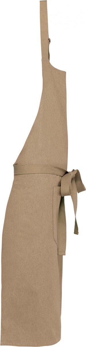 Kariban Ecologisch unisex schort K8013 - Hemp - One size