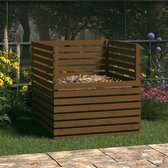 vidaXL-Compostbak-100x100x102-cm-massief-grenenhout-honingbruin