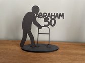 50 jaar Abraham - Abraham 50 jaar versiering - Abraham Cadeau - Decoratie kado - Verjaardag