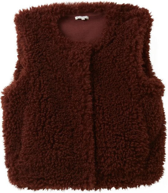 TOM TAILOR Sweatshirt teddy vest Dames Vest