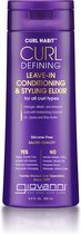 Giovanni Cosmetics - Curl Habit - Curl Defining Leave-In Cond & Style Elixir - 250ml
