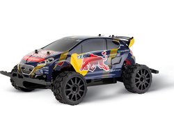 Carrera RC voertuig Auto - RC Red Bull Peugeot WRX 208 - Rallycross Hansen - PX - Profi RC Model Kant en Klaar - Carrera Bestuurbare Auto