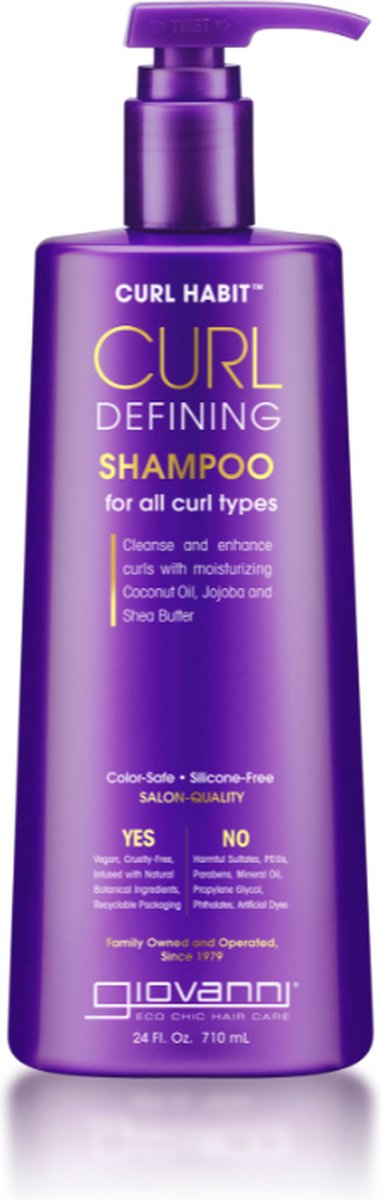 Giovanni - Curl Habit - Curl Defining Shampoo (Value Size) - 710ml