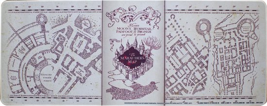 Tapis de souris Carte du Maraudeur - Harry Potter