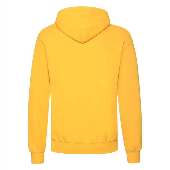 Fruit of the Loom - Classic Hoodie - Geel - M