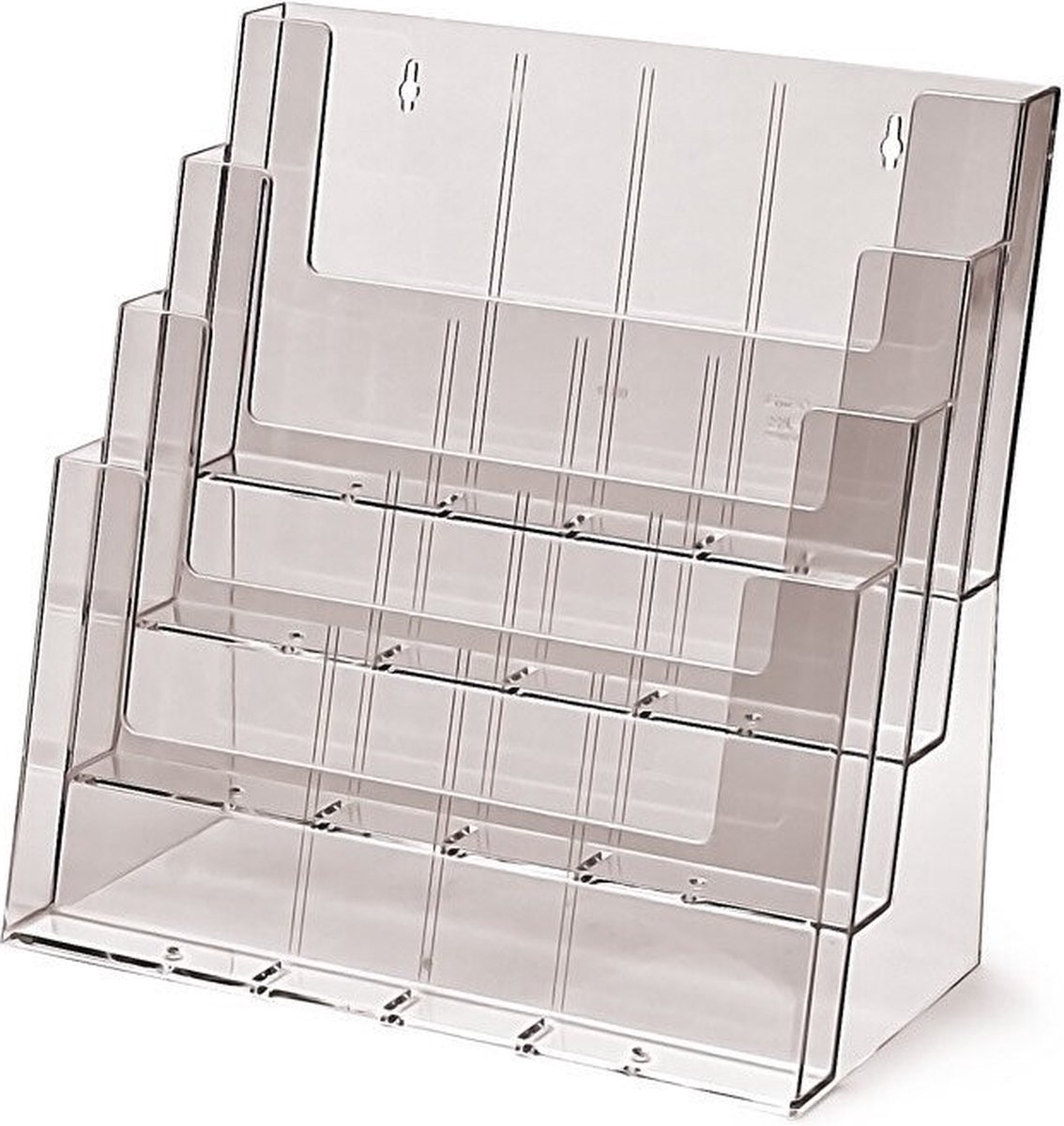Taymar® Folderhouder Balie/Wand 12x DL Portrait - 4C330