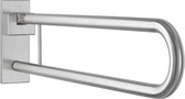Wagner-EWAR RVS opklapbare toiletsteun BF670. In 3 lengtes leverbaar.